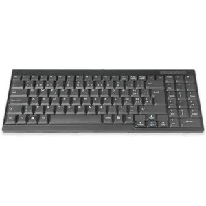Digitus DS-72000CH - QWERTZ Keyboard - Switzerland - Black - Professional Digitus DS-72000CH - QWERTZ Keyboard - Switzerland - Black - Professional