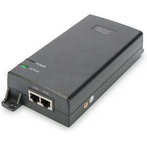 Digitus DN-95104 PoE Adapter - High Power 60W Black Digitus DN-95104 PoE Adapter - High Power 60W Black