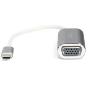 Digitus DA-70837 USB-C to VGA Adapter - 20cm White Digitus DA-70837 USB-C to VGA Adapter - 20cm White