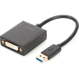 Adattatore grafico USB Digitus DA-70842 - Nero Adattatore grafico USB Digitus DA-70842 - Nero