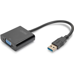 Digitus USB Graphics Adapter - 1920x1080 - Black Digitus USB Graphics Adapter - 1920x1080 - Black