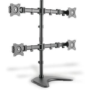 Digitus DA-90364 Monitorhalterung - Verstellbar, Vierfach, Schwarz Digitus DA-90364 Monitorhalterung - Verstellbar, Vierfach, Schwarz