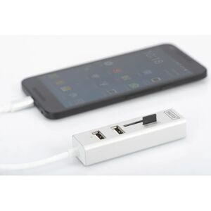 Digitus DA-70243 USB Hub and Card Reader - White Digitus DA-70243 USB Hub and Card Reader - White