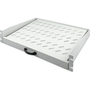 Digitus Rackhylde - 2U Grå - Understøtter 30 kg Digitus Rackhylde - 2U Grå - Understøtter 30 kg