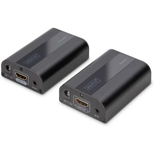 Digitus KVM extender - 4K HDMI, 40m, IR, black - professional Digitus KVM extender - 4K HDMI, 40m, IR, black - professional