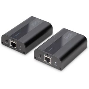 Digitus KVM förlängare - 4K HDMI, 40m, IR, svart - professionell Digitus KVM förlängare - 4K HDMI, 40m, IR, svart - professionell