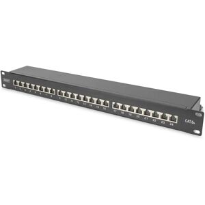 Digitus DN-91624S-EA-B Patch Panel 1U 19" Black Digitus DN-91624S-EA-B Patch Panel 1U 19" Black