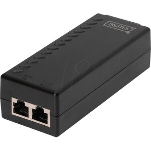 Digitus DN-95102-1 PoE Adapter - 48V - Ethernet Switch Digitus DN-95102-1 PoE Adapter - 48V - Ethernet Switch