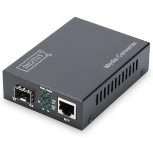 Digitus DN-82211 - Fiber Media Converter - 10GBe, 5GBe, 2.5GBe - 1000Base-T, 10GBase-T, 10GBase-R - Black Digitus DN-82211 - Fiber Media Converter - 10GBe, 5GBe, 2.5GBe - 1000Base-T, 10GBase-T, 10GBase-R - Black