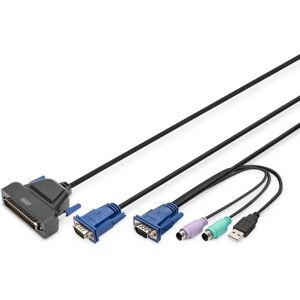 Commutateur KVM Digitus DS-72212 - Noir - Publicité Commutateur KVM Digitus DS-72212 - Noir - Publicité