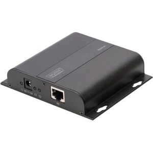 Digitus Professional 4K HDMI Extender - IP & Cat6 - 120m - Black Digitus Professional 4K HDMI Extender - IP & Cat6 - 120m - Black