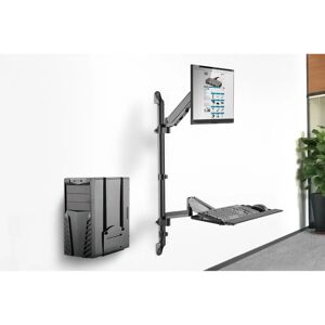 Digitus DA-90372 Monitor Mount - Wall, Adjustable, Black Digitus DA-90372 Monitor Mount - Wall, Adjustable, Black