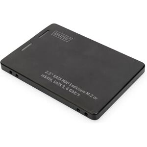 Boîtier Digitus 2,5" SSD - M.2/mSATA SATA 3 520MB/s Boîtier Digitus 2,5" SSD - M.2/mSATA SATA 3 520MB/s