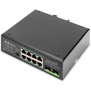 Digitus DN-651110 Industrieller PoE Gigabit Switch - 8 Ports Digitus DN-651110 Industrieller PoE Gigabit Switch - 8 Ports
