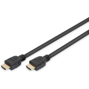 Digitus HDMI Ultra High Speed Cable - 3m, Black - HDMI 2.1, Ethernet, 8K Support Digitus HDMI Ultra High Speed Cable - 3m, Black - HDMI 2.1, Ethernet, 8K Support