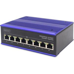 ASSMANN Electronic DN-651119 Industrial Gigabit Switch - 8 Ports ASSMANN Electronic DN-651119 Industrial Gigabit Switch - 8 Ports