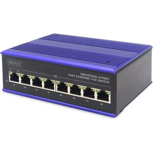Digitus DN-650108 Industrial 8-Port Ethernet Switch - Network Switch Digitus DN-650108 Industrial 8-Port Ethernet Switch - Network Switch