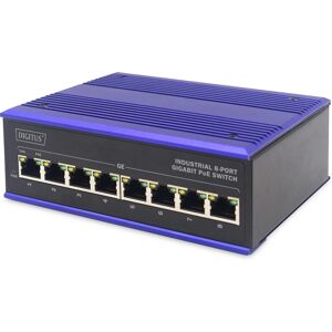 ASSMANN Electronic DN-651121 Gigabit Ethernet PoE Netzwerkschalter - Industrie ASSMANN Electronic DN-651121 Gigabit Ethernet PoE Netzwerkschalter - Industrie