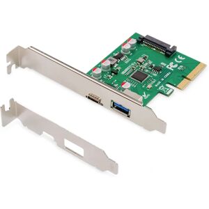 Digitus DS-30225 - Interface Card - Gray - PCIe USB 3.2 Gen 2 Digitus DS-30225 - Interface Card - Gray - PCIe USB 3.2 Gen 2