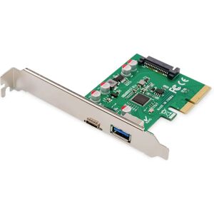 Digitus DS-30225 - Interface Card - Gray - PCIe USB 3.2 Gen 2 Digitus DS-30225 - Interface Card - Gray - PCIe USB 3.2 Gen 2