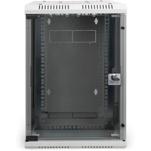 Digitus Wall-mounted Rack Cabinet - 10U, 19" Support, Grey Digitus Wall-mounted Rack Cabinet - 10U, 19" Support, Grey