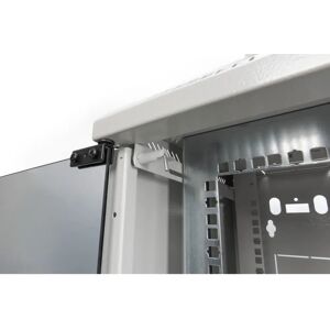 Digitus Wall-mounted Rack Cabinet - 10U, 19" Support, Grey Digitus Wall-mounted Rack Cabinet - 10U, 19" Support, Grey