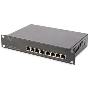 Digitus 8-Port Gigabit Ethernet Switch - Managed - Black Digitus 8-Port Gigabit Ethernet Switch - Managed - Black