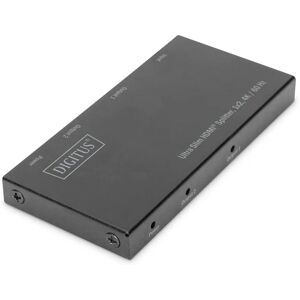 Digitus DS-45322 Ultra Slanke HDMI Splitter - 2 Poorten Zwart Digitus DS-45322 Ultra Slanke HDMI Splitter - 2 Poorten Zwart