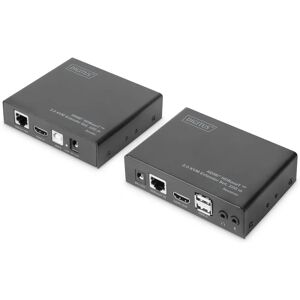 Digitus DS-55505 - KVM extender set - Black - HDMI 4K - 100m Digitus DS-55505 - KVM extender set - Black - HDMI 4K - 100m