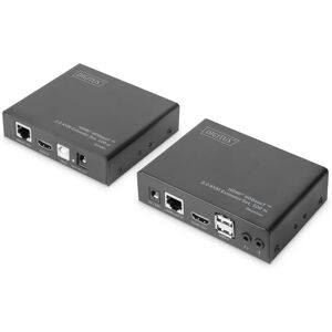Digitus DS-55505 - KVM extender set - Black - HDMI 4K - 100m Digitus DS-55505 - KVM extender set - Black - HDMI 4K - 100m