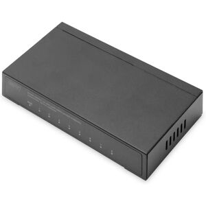 Switch Ethernet Gigabit Digitus DN-80066 - 8 Ports, Boîtier Métallique - Publicité Switch Ethernet Gigabit Digitus DN-80066 - 8 Ports, Boîtier Métallique - Publicité