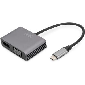 Digitus DA-70827 USB grafikkortadapter - 4K, VGA, DisplayPort Digitus DA-70827 USB grafikkortadapter - 4K, VGA, DisplayPort