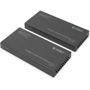 Digitus DS-55512 - KVM extender - HDMI, HDBaseT - Black Digitus DS-55512 - KVM extender - HDMI, HDBaseT - Black