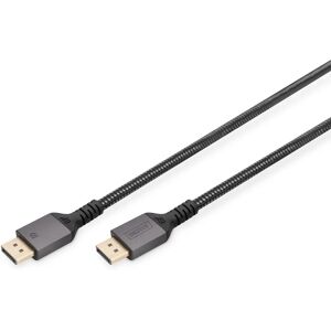 Digitus - DisplayPort Kabel - 2 m - Schwarz - Unterstützt 8K UHD - Flexibel Digitus - DisplayPort Kabel - 2 m - Schwarz - Unterstützt 8K UHD - Flexibel
