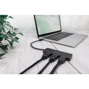 Digitus Video Splitter - 3-Port HDMI/USB-C Hub Digitus Video Splitter - 3-Port HDMI/USB-C Hub