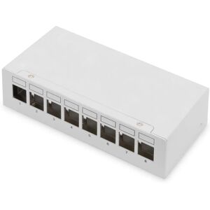 Digitus Light Gray Modular Patch Panel - Patch Panel Digitus Light Gray Modular Patch Panel - Patch Panel