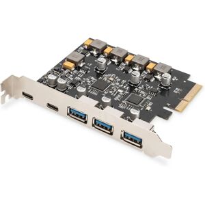Digitus DS-30222 PCIe Karte USB 3.2 Gen 2 - Schwarz Digitus DS-30222 PCIe Karte USB 3.2 Gen 2 - Schwarz