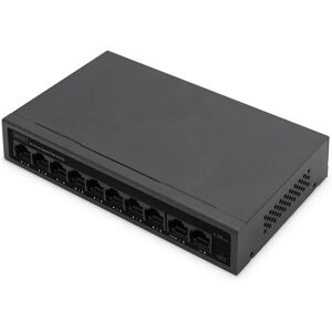 Digitus DN-95357 8-Port PoE Network Switch - Ethernet 10/100/1000 Digitus DN-95357 8-Port PoE Network Switch - Ethernet 10/100/1000