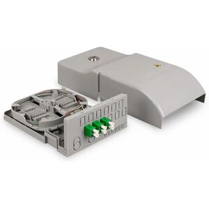 Digitus Lichtgrijze vezelverdelingskast - Optische verdeelunit Digitus Lichtgrijze vezelverdelingskast - Optische verdeelunit