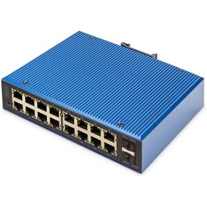 Digitus 16-Port Layer 2 Managed Gigabit PoE Switch - Netzwerkswitch Digitus 16-Port Layer 2 Managed Gigabit PoE Switch - Netzwerkswitch
