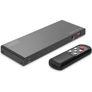 Digitus 8K HDMI Switch 4x1 - Understøtter HDR & 60Hz - Videobryder Digitus 8K HDMI Switch 4x1 - Understøtter HDR & 60Hz - Videobryder