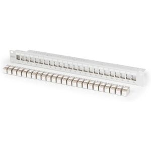 Digitus DN-91410-24 Modulärt patchpanel - 24 portar - Racket montering - CAT 6A Digitus DN-91410-24 Modulärt patchpanel - 24 portar - Racket montering - CAT 6A