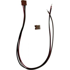 Conrad 44.812 Connecteur fil - sur circuit imprimé, noir, rouge Conrad 44.812 Connecteur fil - sur circuit imprimé, noir, rouge