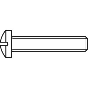 Toolcraft M4 x 10mm Galvanised Steel Phillips Raised Head Screws - Screws Toolcraft M4 x 10mm Galvanised Steel Phillips Raised Head Screws - Screws