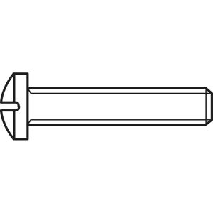 TOOLCRAFT M3 25mm Domed Phillips Steel Screws - Fasteners TOOLCRAFT M3 25mm Domed Phillips Steel Screws - Fasteners