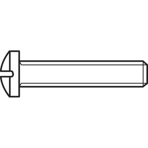 TOOLCRAFT M5 20mm Zinc Galvanized Phillips Raised Head Screw TOOLCRAFT M5 20mm Zinc Galvanized Phillips Raised Head Screw