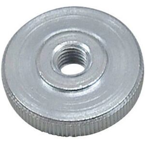 Toolcraft M4 Grade 5 Galvanized Steel Knurled Nuts - Pack of 10 Toolcraft M4 Grade 5 Galvanized Steel Knurled Nuts - Pack of 10