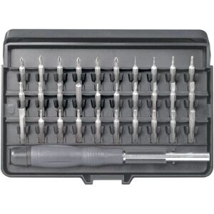 Toolcraft 820935 Set micro bit - 31 pezzi, Ergonomico, Resistente agli urti Toolcraft 820935 Set micro bit - 31 pezzi, Ergonomico, Resistente agli urti