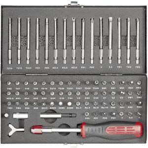 Toolcraft 820952 75pc Safety & Special Bit Set Toolcraft 820952 75pc Safety & Special Bit Set