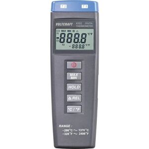 VOLTCRAFT K102 Thermometer - Dual Channel, -200°C to +1370°C VOLTCRAFT K102 Thermometer - Dual Channel, -200°C to +1370°C